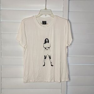 Laila Ali boxer women's empowerment comfy soft stretch tee shirt